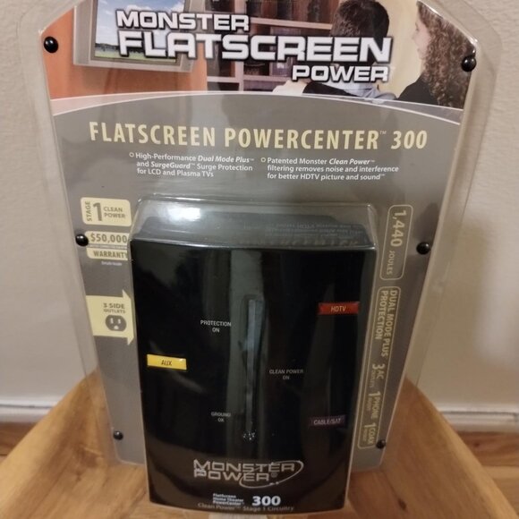 Monster FS MP HTS300 3-Outlet FlatScreen PowerCenter HTS 300 - Picture 2 of 6